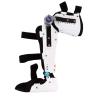 XDAWQP Hinged Knee Foot Support Brace, Hinged Knee Brace Fracture Fixed Guard Splint Leg Protector, Adjustable Post Knee Support Orthosis Immobilizer Fixed Bracket (Left Leg M) view 1