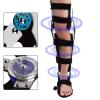 XDAWQP Hinged Knee Foot Support Brace, Hinged Knee Brace Fracture Fixed Guard Splint Leg Protector, Adjustable Post Knee Support Orthosis Immobilizer Fixed Bracket (Left Leg M) view 2