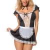 MOVAWAKY Girl Sweet Kawaii Costume Dress,Sexy Outfits Servant Anime Lingerie Set Japanese Kawaii Cosplay Anime Maid Outfit Costumes for Girl Fancy Dress Sexy Dress Up for The Bedroom view 3