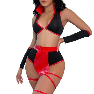 MOVAWAKY Women Sexy Lingerie Set,Women's French Maid Outfit Ladies Cosplay Costume Long Dress Plus Size Sexy Outfits for Women Anime Cosplay Lolita Fancy Dress Sexy Maid