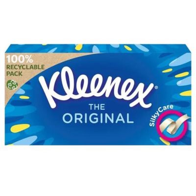 Original Facial Tissues - 72 Count - 3-Ply,Soft & Strong, 20x20cm Tissues for Everyday Use - Gentle on Skin with a Touch of Cotton (3)