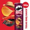 Crips & Snacks Bundle Mix Pack with Pringles Texas BBQ Sauce Flavour Crisps 185g - 1 Pack | Paprika Flavour Crisps 185g - 1 Pack | Cheese & Onion Flavour Crisps 185g - - 1 Pack | Total 3 Pack. view 3