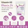 Vitamin K2 100g with D3 125g Tablets  High-Potency Bone and Heart Health Support Supplement view 4