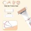 4 In1 Electric Epilator 3D Floating Net Washable Women Electric Hair Trimmer Kit for Face Body Travel view 3