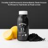Nutriseed Black Lemonade (6 x 250ml) - Cold Pressed Juice, 100% Natural Ingredients containing Activated Charcoal, Lemon & Water, No Added Sugar, Gluten-Free & Dairy-Free view 2