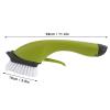 Dish Brush with Soap Dispenser, Dish Scrub Brush with Long Handle Long Handle Cleaning Brush with Soap Dispenser for Kitchen Pan Pot Sink and Dish Washing (Green) view 4