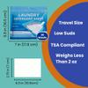 Laundry Backpack with Straps and 1 pack (30 sheets) Laundry Detergent Sheets and 1 pack (40 sheets) Dryer Sheets (Gray) view 2