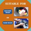 Laundry Backpack with Straps and 1 pack (30 sheets) Laundry Detergent Sheets and 1 pack (40 sheets) Dryer Sheets (Gray) view 4