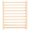 Bulliing S-Shape Sauna Backrest Solid Wood Pine,Sauna Backrest Pillow Sauna Headrest Back Support Ergonomic Backrest Curved Cushion Wooden for Steam Room Sauna Barrel view 2