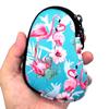 AMMKRO Neoprene Asthma Inhaler Holder, Protective Portable Travel Handy Holster, Lightweight Carrying Case with Carabiner Clip, Inhaler Not Included (Flamingo) view 3