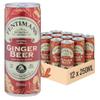 Fentimans Ginger Beer - Botanically Brewed Soft Drink - Exquisitely Crafted & Refreshing Soft Drinks - Gluten-Free and Vegan Friendly Soft Drinks - 12 x 250ml Cans view 1