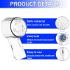 6 Toothbrush Heads Cover Compatible with Oral B iO Brush Round Heads, Dustproof Cover Cap Electric Toothbrush Protective Case Hygienic Covers for Travel Family (Transparent, One Size) view 4