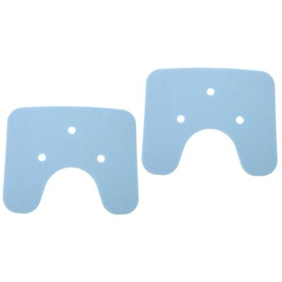 Beaupretty 2pcs Shower Chair Cushion Bath Seat Pad Non Slip Bench Cushion for Elderly Home Bathroom Use Replaceable