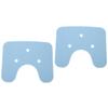 Beaupretty 2pcs Shower Chair Cushion Bath Seat Pad Non Slip Bench Cushion for Elderly Home Bathroom Use Replaceable view 1