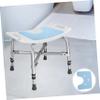 Beaupretty 2pcs Shower Chair Cushion Bath Seat Pad Non Slip Bench Cushion for Elderly Home Bathroom Use Replaceable view 4
