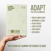 Adapt Laundry Detergent Strips Sheets 80 loads Eco Ultra-Concentrated Non-Bio Fragrence Free for Machine and Hand Washing view 2