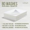 Adapt Laundry Detergent Strips Sheets 80 loads Eco Ultra-Concentrated Non-Bio Fragrence Free for Machine and Hand Washing view 4
