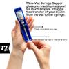 0.5ml U-100 disposable syringe T1me Vial Syringe Insulin Filling Support (BD Micro-Fine and other insulin syringe), Insulin transfer device for diabetes, Bottle Protector Case, Vial Holder (Blue) view 2
