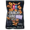 BB Crunchy Thins Pretzels Sour Cream and Onion Flavour 2 Pack - Delicious Irresistible Flavour, Crispy Pretzel Thins - Quality Pretzel Crisps Snack for Any Occasion view 1
