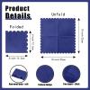 RINDOJIN 100 Pieces 2-Ply Navy Blue Scalloped Napkins Folded 5 x 5 inch Disposable Cocktail Napkins Paper Napkins for Dinner Wedding Birthday Party Blue Beverage Napkins view 2