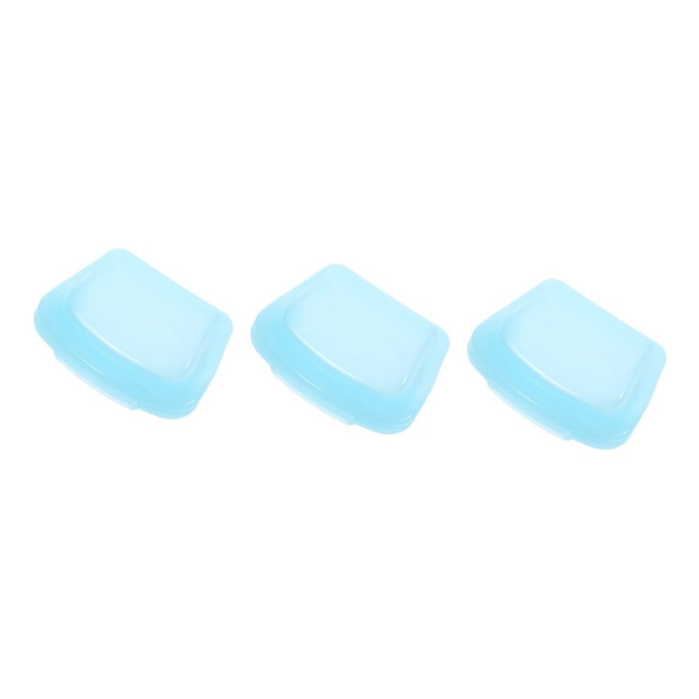 Gatuida 3pcs Silicone Pouch Medicine Bag Reusable Silicone Pouches for Travel Pill Tablet Holder Medication Organizer