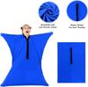 Sensory Body Sock Autism Toys for Kids 3-18 Dynamic Movement Socks Body Awareness Socks with Improve Children Balance and Sensitivity to Stress(Hellblau,M) view 4