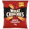 Wheat Crunchies Spicy Tomato Crisps 70g - Pack of 16 view 2