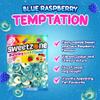 Sweetzone Blue Raspberry Rings 1kg Halal Bag view 2
