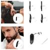 FUXIU Folding Pocket Comb With Small,Anti-Static Hair Beard Care Comb, Beard Brush, Beard Comb Comb,Beard Combs For Men view 4