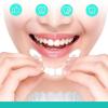 Brigtviee 2 Pairs Cosmetic Teeth Veneers, Fake Teeth Veneers Snap in Teeth Top and Bottom False Teeth Comfort Fit Flex Instant Perfect Smile Dentures Cover The Imperfect Teeth, 2 Upper and 2 Lower view 4