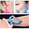 2 Pieces Handheld Facial Hair Removal Threading Beauty Epilator Tool Removal Threader Remover Spring Facial Hair Epilator Use for Women Face Hair Removing Beauty Tools Random Color view 3