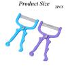 2 Pieces Handheld Facial Hair Removal Threading Beauty Epilator Tool Removal Threader Remover Spring Facial Hair Epilator Use for Women Face Hair Removing Beauty Tools Random Color view 4