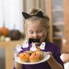 24 PCS Halloween Ghost Cupcake Toppers,White Glitter Ghost BOO Halloween Cupcake Picks for Halloween Theme Baby Shower Kids Birthday Party Supplies Cake Decorations view 4