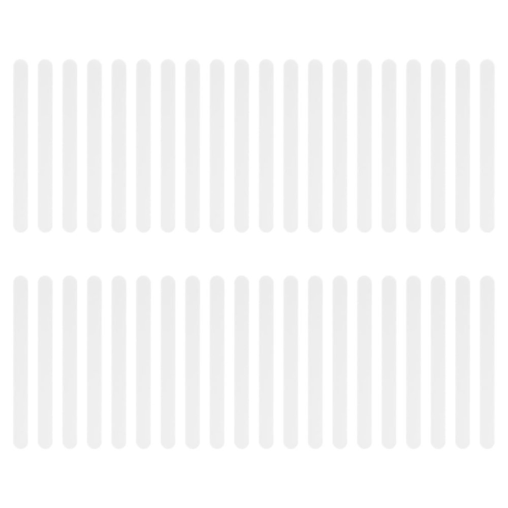 GroveEss 40PCS Clear Acrylic Popsicle Sticks,Reusable Acrylic Cakesicle Sticks,Mirror Ice Cream Sticks Ice Lolly Stick DIY Craft Accessories for Homemade Ice Cream Cakes Desserts Party Favors