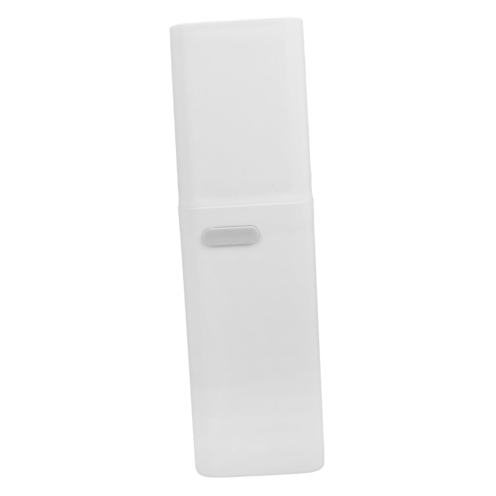 Beaupretty Portable Toothbrush Cup Travel Toothbrush Holder Grey Toothpaste Storage Case for Bathroom for Travel