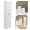 Beaupretty Portable Toothbrush Cup Travel Toothbrush Holder Grey Toothpaste Storage Case for Bathroom for Travel view 4