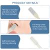 Andibro 4Pcs 2-in-1 Nasal Hair Cutter, Double Sided Nose Hair Knife 360 Rotating Nose Hair Trimmer Manual Nostril Hair Remover Tool for Women & Men view 4