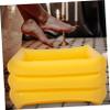 Beaupretty Inflatable Foot Bath Portable Foot Washing Basin Collapsible Pvc Outdoor Travel for Camping view 2