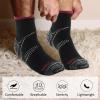 6 Pairs Compression Socks For Women & Men, Multi-coloured Plantar Fasciitis Socks with Arch Support for Athletic Medical Pregnant Travel Relief Foot Pain(UK5-9) view 3