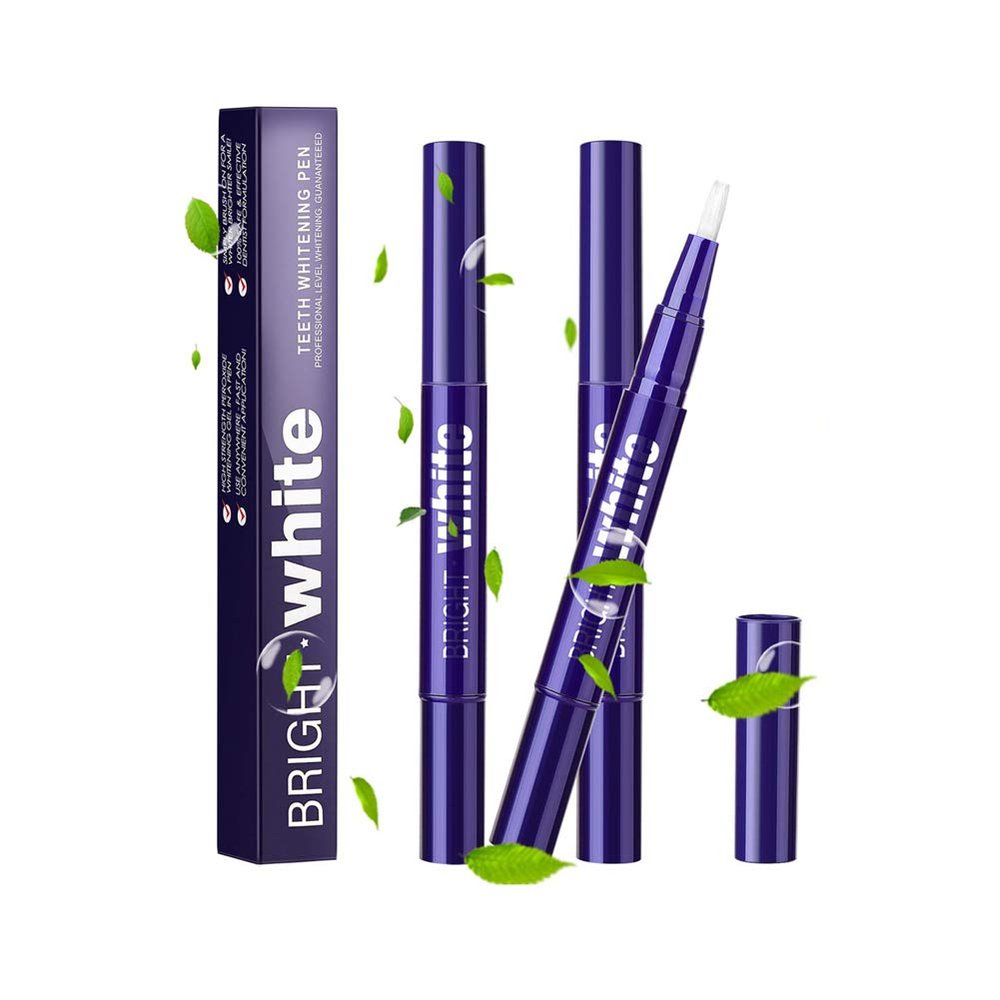 3 Pack Professional Teeth Whitening Gel Pen Effective Stain Remove Cleaning Tool