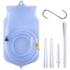 Reusable Enema Kit for Adults, 2L Coffee Enema Kit with 150cm Silicone Hose and 4 Reusable Nozzle Tips - Perfect for Colon Cleansing view 1