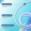 Reusable Enema Kit for Adults, 2L Coffee Enema Kit with 150cm Silicone Hose and 4 Reusable Nozzle Tips - Perfect for Colon Cleansing view 4