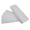 100PCS White Large Non Woven Waxing Strips Hair Removal Wax Strip Facial Body Leg Wax Strips Epilating Strips For Man&Women, Wax Removal Strips view 3