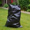 10 Ultra Strong Trade-Grade Black Rubble Sacks - Thick Polythene Waste Bags - Ideal for Building & Garden Waste, Thick Bin Bags - Holds 20kg, 500mm x 762mm - 100 Microns (10) view 1