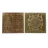 Om Siddhi Vinayak Shri Kuber Yantra, Shri Yantram, (Combo) 100% Pure Copper 22gauge yantra view 1