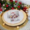 20 Napkins Winter Lovely Snowman Family Table Decoration Paper Napkins with Motif for Christmas Snowman Animals Also for Decoupage and Decoupage 33 x 33 cm view 3