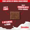 Nestl Cereals - Shreddies Breakfast Cereal - Bitesize Wholegrain Wheat Cereal - The Coco One - High Fibre, 5 Vitamins & Iron - 600g view 3