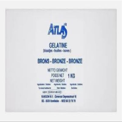 Atlas BRONZE Leaf Gelatine 1kg (1kg)