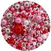 decorate! - Pearls Mix - Twinkle Cupid - Cake Topper Sprinkles - 500g Edible Shimmer Ball Cupcake Decorations - For Weddings, Christenings & Valentine's Day Parties view 2