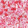 decorate! - Pearls Mix - Twinkle Cupid - Cake Topper Sprinkles - 500g Edible Shimmer Ball Cupcake Decorations - For Weddings, Christenings & Valentine's Day Parties view 4